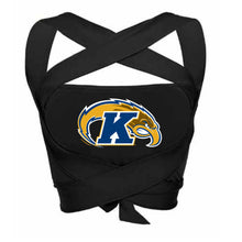 Load image into Gallery viewer, Kent State Black Multi Way Bandeau Top