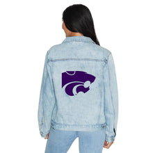 Load image into Gallery viewer, Kansas State Denim Jacket