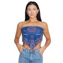 Load image into Gallery viewer, Kansas Jayhawks Bandana Top