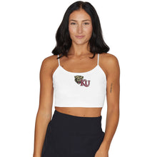 Load image into Gallery viewer, Kutztown White Spaghetti Tank