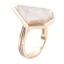 Load image into Gallery viewer, Lafayette Fossilized Coral Ring