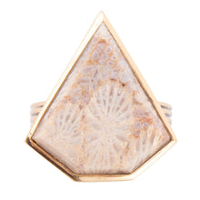 Load image into Gallery viewer, Lafayette Fossilized Coral Ring