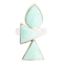 Load image into Gallery viewer, Lahana Green Chrysoprase and Sterling Silver Statement Ring