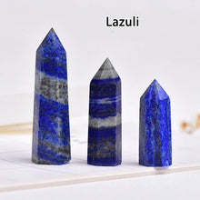 Load image into Gallery viewer, Pillar Of Soothing Relief Lapis Lazuli Crystal Tower