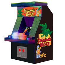 Load image into Gallery viewer, Dragon's Block Arcade Machine Toy Building Kit made using LEGO parts - B3 Customs
