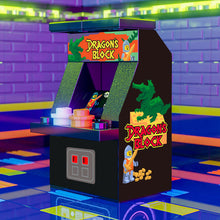 Load image into Gallery viewer, Dragon's Block Arcade Machine Toy Building Kit made using LEGO parts - B3 Customs