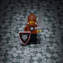 Load image into Gallery viewer, Cobblestone Flooring (Plant Overgrowth) - Custom Printed 2x2 Tile made using LEGO part