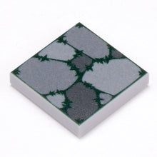Load image into Gallery viewer, Cobblestone Flooring (Plant Overgrowth) - Custom Printed 2x2 Tile made using LEGO part