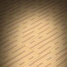 Load image into Gallery viewer, Hardwood Flooring (Light) / Basketball Court 2x2 Tile made using LEGO parts -B3 Customs