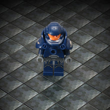 Load image into Gallery viewer, Black Shades HEX Flooring - Custom Printed 2x2 Tile