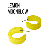 Load image into Gallery viewer, Moonglow Clara Hoop Earrings