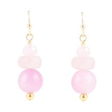 Load image into Gallery viewer, Lilac Jade Drop Earrings