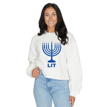 Load image into Gallery viewer, Hanukkah Lit Crewneck Sweatshirt