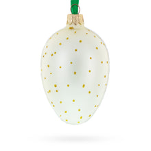 Load image into Gallery viewer, Santa Holding Candle Glass Egg Ornament 4 Inches