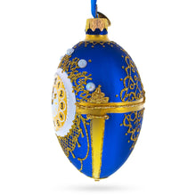 Load image into Gallery viewer, 1900 Cockerel Royal Egg Glass Ornament 4 Inches