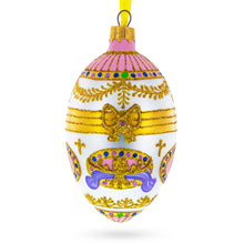 Load image into Gallery viewer, 1903 Bonbonniere Royal Egg Glass Ornament 4 Inches