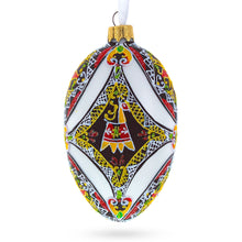 Load image into Gallery viewer, The Horse Ukrainian Glass Egg Ornament 4 Inches