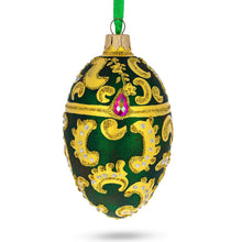 Load image into Gallery viewer, 1891 Memory of Azov Royal Glass Egg Ornament 4 Inches