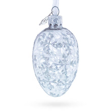 Load image into Gallery viewer, 1913 Winter Mini Glass Egg Ornament 2.9 Inches