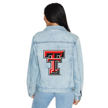 Load image into Gallery viewer, Texas Tech Denim Jacket