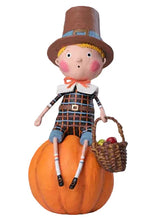 Load image into Gallery viewer, Thankful Thad Lori Mitchell Thanksgiving Figure *NEW FOR 2026* SHIPS JUNE