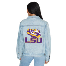 Load image into Gallery viewer, LSU Denim Jacket
