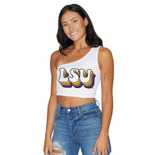 Load image into Gallery viewer, LSU Retro One Shoulder Top