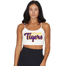Load image into Gallery viewer, LSU Geaux Tigers Spaghetti Tank