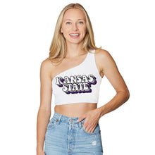 Load image into Gallery viewer, Kansas State Retro One Shoulder Top