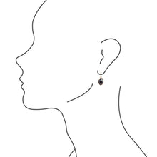 Load image into Gallery viewer, Lucky 7's Earrings - Onyx