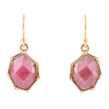 Load image into Gallery viewer, Lucky 7's Earrings - Rhodonite