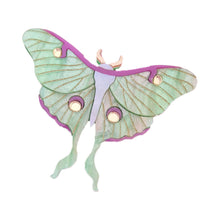 Load image into Gallery viewer, Luna Moth Small Brooch by Cherryloco Jewellery