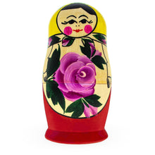 Load image into Gallery viewer, Set of 5 Traditional Style Matryoshka Wooden Nesting Dolls
