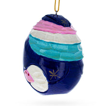 Load image into Gallery viewer, Santa Carved Wood Hand Painted Ornament