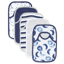Load image into Gallery viewer, Burt's Bees Baby Multi Pack Organic Cotton Pull On Bibs