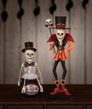 Load image into Gallery viewer, Magic Cauldron Skeleton | Halloween Decor | Bethany Lowe