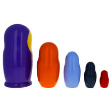 Load image into Gallery viewer, Halloween Girl Wooden Nesting Dolls 5.75 Inches