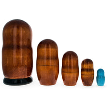 Load image into Gallery viewer, Set of 5 Jesus is Born Nativity Scene Nesting Dolls Matryoshka