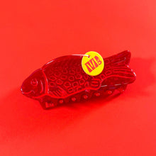 Load image into Gallery viewer, Sweetish Fish Hair Claw Cherry