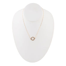 Load image into Gallery viewer, Bronze Marcasite Necklace