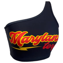 Load image into Gallery viewer, Maryland Terps Lightning One Shoulder Top