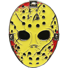 Load image into Gallery viewer, EL11-006 New York City Police Officer Jason Voorhees Challenge Coin Friday the 13th Movie Poster NYPD
