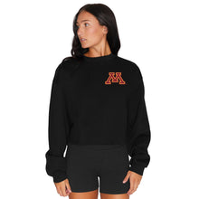Load image into Gallery viewer, Minnesota Black Crewneck