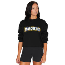 Load image into Gallery viewer, Marquette Black Crewneck