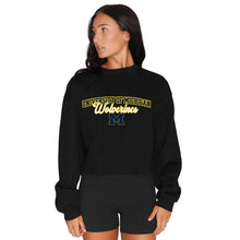 Load image into Gallery viewer, University of Michigan Wolverines Black Crewneck