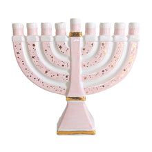 Load image into Gallery viewer, Shimmering Menorah Sample Tile