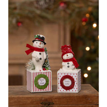 Load image into Gallery viewer, Merry &amp; Bright Snowman by Bethany Lowe Designs