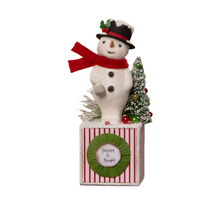 Load image into Gallery viewer, Merry &amp; Bright Snowman by Bethany Lowe Designs
