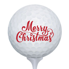 Load image into Gallery viewer, Merry Christmas Golf Ball