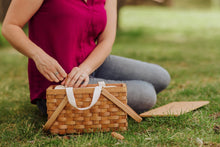 Load image into Gallery viewer, Poppy Personal Picnic Basket